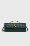 Melanie | Bolso de Mano para Mujer con Moño Dorado