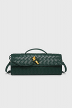 Melanie | Bolso de Mano para Mujer con Moño Dorado