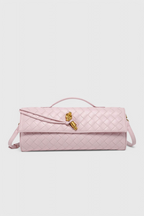 Melanie | Bolso de Mano para Mujer con Moño Dorado
