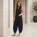 Letizia | Jumpsuit Minimalista sin Mangas