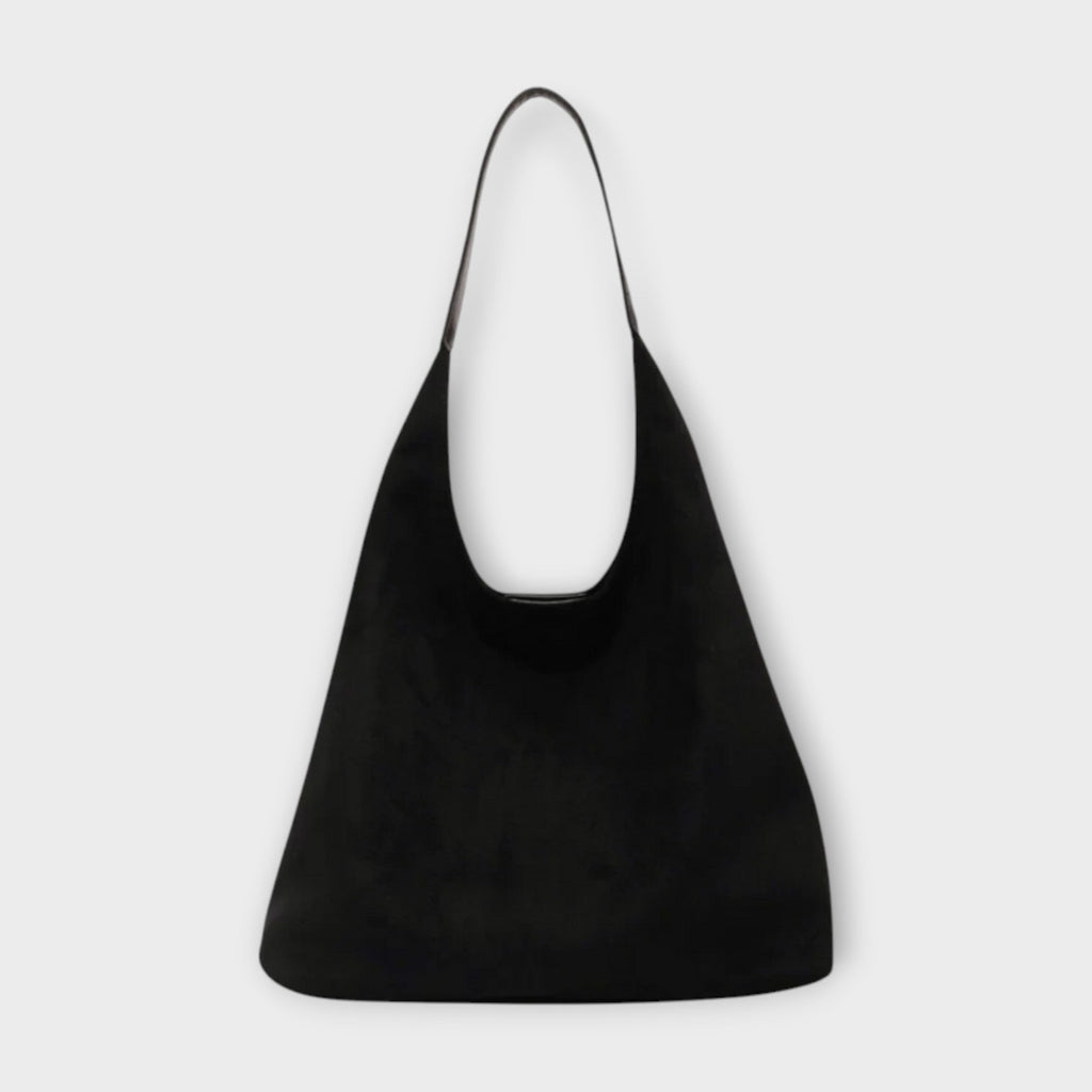 Alis | Bolsa Hobo de Gamuza Genuina para Mujer