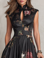 Iris | Vestido de Satín Plisado