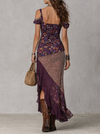 Delia | Vestido Maxi de Leopardo