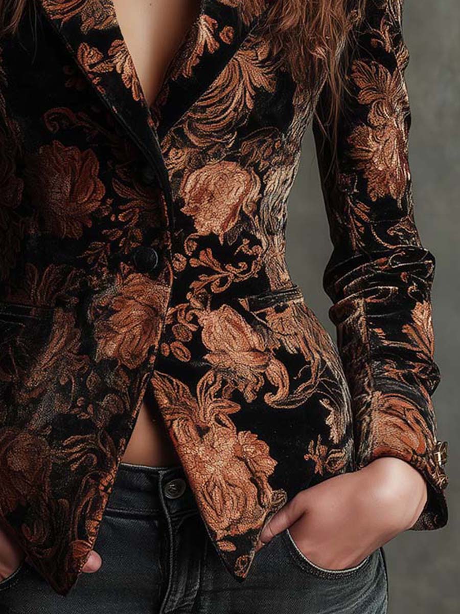 Agnese | Blazer Estampado Floral