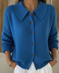 Velia | Cárdigan con Cuello Camisero