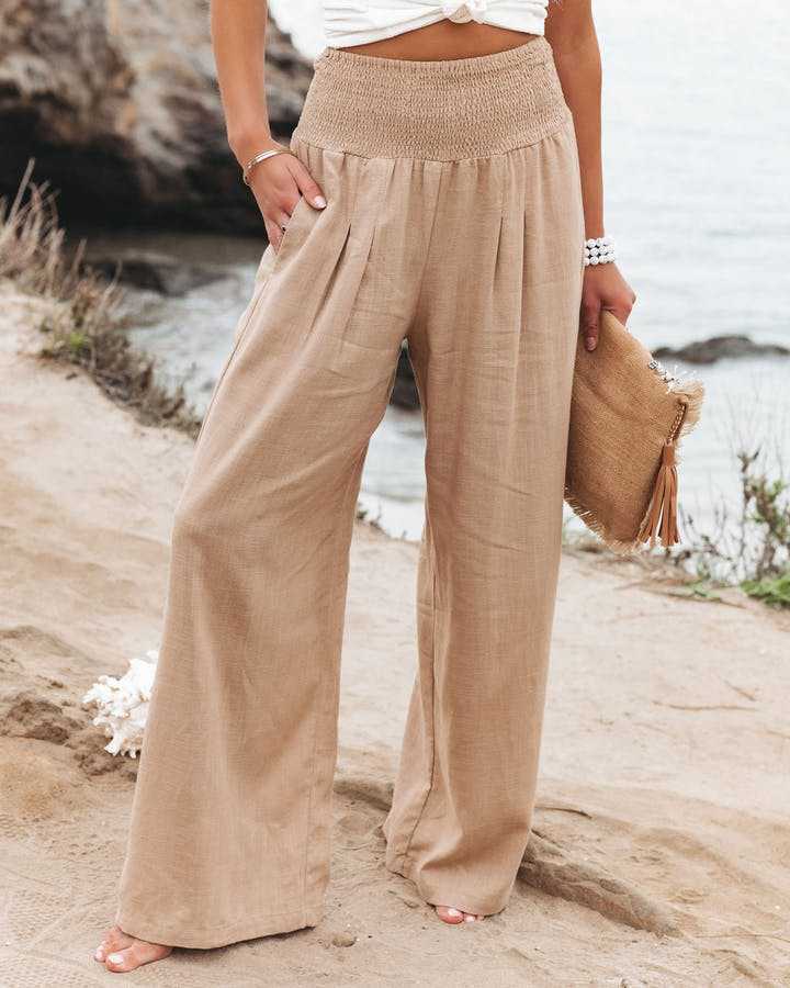 Positano | Pantalón Amplio de Playa