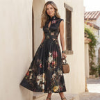 Iris | Vestido de Satín Plisado