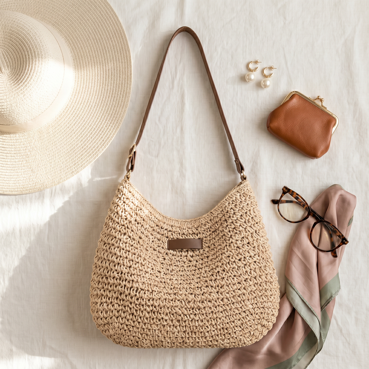 Simone | Bolsa Crossbody Tejida para Mujer