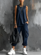 Camilla | Conjunto Casual con Bolsas