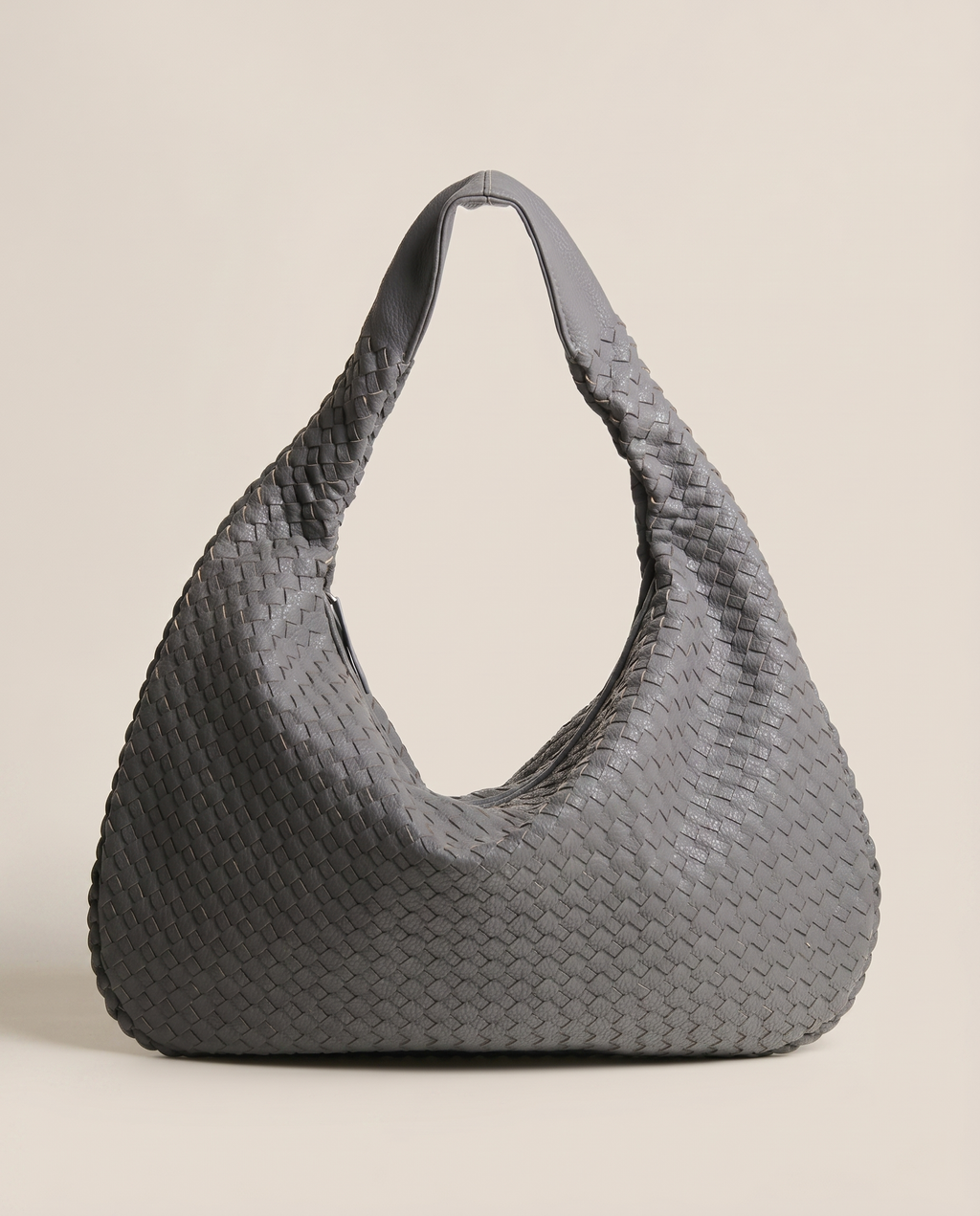 Bolsa de Hombro para Mujer Tejida Amplia