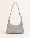 Bolsa de Hombro para Mujer con Pedrería y Cadena