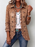 Bruna | Saco Floral Vintage con Olanes