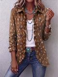 Pasqualina | Saco Animal Print con Olanes