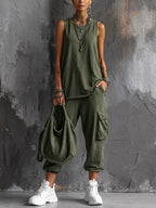 Camilla | Conjunto Casual con Bolsas